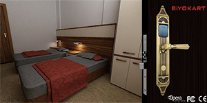 dba8 Otel Kapı Kart Sistemi